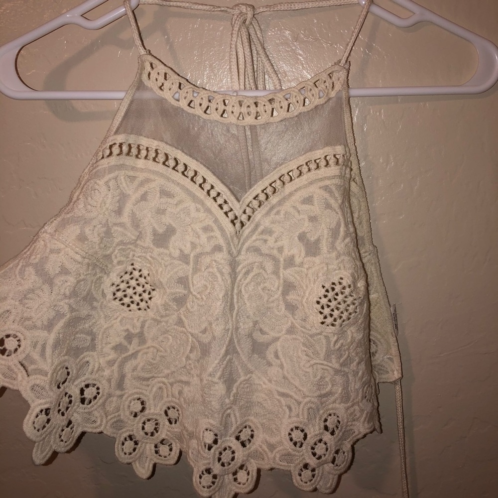 Boho / festival crop top